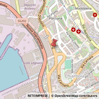 Mappa Via Bartolomeo D'Alviano, 31, 34144 Trieste, Trieste (Friuli-Venezia Giulia)