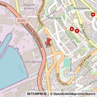 Mappa Via Italo Svevo, 14-16, 34144 Trieste, Trieste (Friuli-Venezia Giulia)