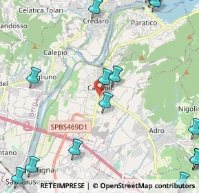 Mappa Via Lantieri, 25031 Capriolo BS, Italia (3.39778)