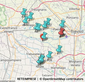 Mappa Piazza Indipendenza, 31050 Badoere TV, Italia (6.72)