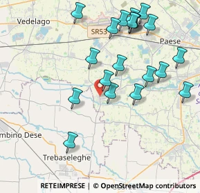 Mappa Piazza Indipendenza, 31050 Badoere TV, Italia (4.2915)