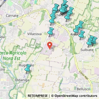 Mappa Via dell' Industria, 20886 Aicurzio MB, Italia (1.4765)