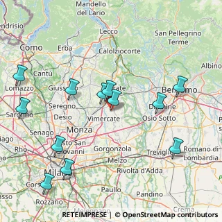 Mappa Via dell' Industria, 20886 Aicurzio MB, Italia (18.325)