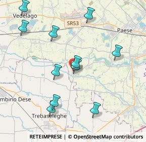 Mappa Badoere Centro, 31050 Badoere TV, Italia (4.21727)