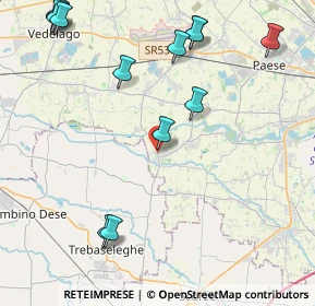 Mappa Badoere Centro, 31050 Badoere TV, Italia (5.35308)