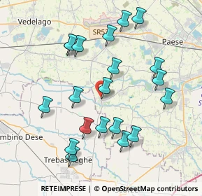 Mappa Badoere Centro, 31050 Badoere TV, Italia (3.949)