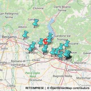 Mappa Via San Carlo, 25050 Provaglio d'Iseo BS, Italia (12.8065)