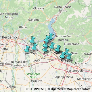 Mappa Via San Carlo, 25050 Provaglio d'Iseo BS, Italia (10.08529)