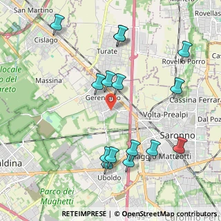 Mappa Via Marzabotto, 21040 Gerenzano VA, Italia (2.24933)