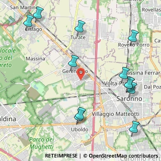 Mappa Via Marzabotto, 21040 Gerenzano VA, Italia (2.73083)