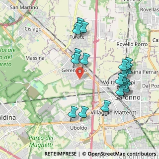 Mappa Via Marzabotto, 21040 Gerenzano VA, Italia (2.1035)