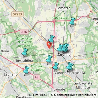 Mappa Via Marzabotto, 21040 Gerenzano VA, Italia (3.63615)