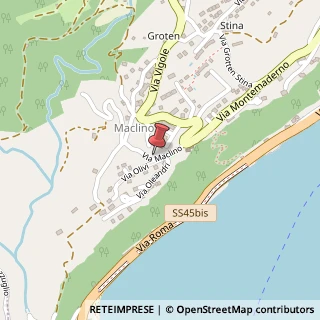 Mappa Via Maclino, 11, 25088 Toscolano-Maderno, Brescia (Lombardia)