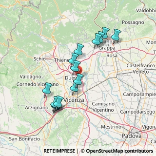 Mappa Via Marosticana, 36031 Dueville VI, Italia (13.58)