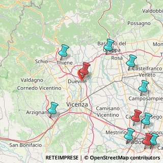 Mappa Via Marosticana, 36031 Dueville VI, Italia (24.461818181818)