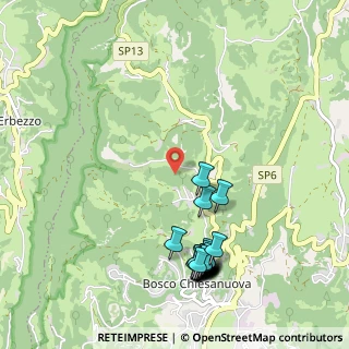 Mappa Piazza Borgo, 37021 Bosco Chiesanuova VR, Italia (1.21481)