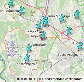Mappa Via Giuseppe Mazzini, 21017 Samarate VA, Italia (5.16714)