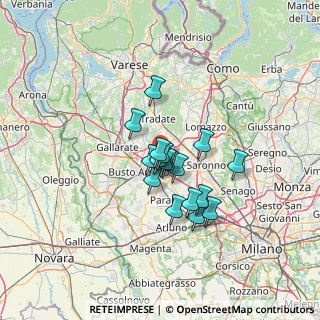 Mappa Via Crespi, 21050 Marnate VA, Italia (9.17529)