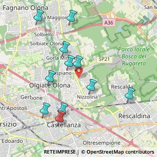 Mappa Via Crespi, 21050 Marnate VA, Italia (2.11091)