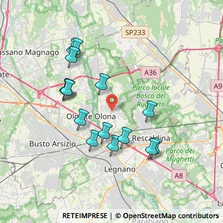 Mappa Via Crespi, 21050 Marnate VA, Italia (3.684)