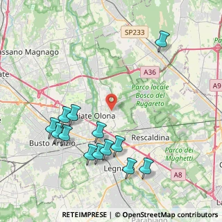 Mappa Via Crespi, 21050 Marnate VA, Italia (4.53154)