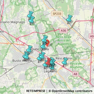 Mappa Via Crespi, 21050 Marnate VA, Italia (3.92563)