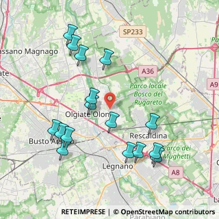 Mappa Via Crespi, 21050 Marnate VA, Italia (4.24375)