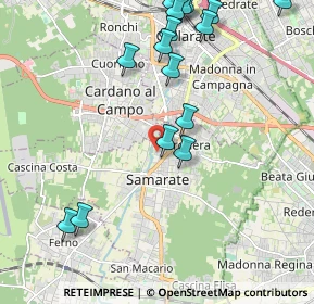 Mappa Via Assisi, 21017 Samarate VA, Italia (2.70333)