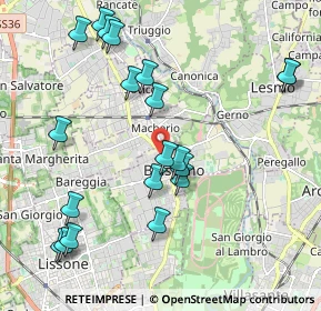 Mappa Via L. Manara, 20853 Biassono MB, Italia (2.237)