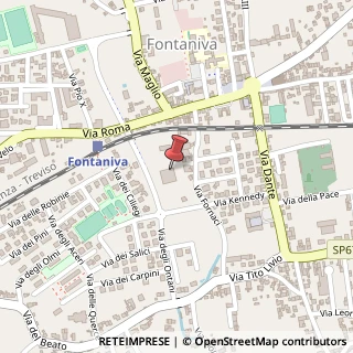 Mappa Via Fornaci, 8, 35014 Fontaniva, Padova (Veneto)