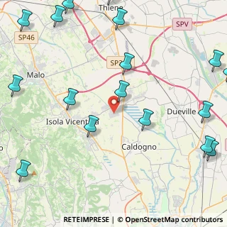 Mappa Via Sila, 36033 Isola vicentina VI, Italia (6.7695)