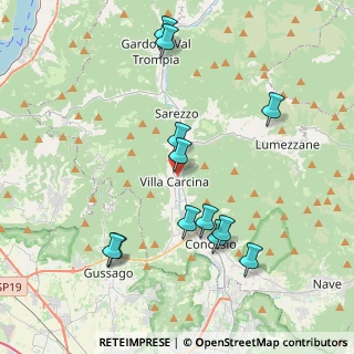 Mappa Via Monte Rosa, 25069 Villa Carcina BS, Italia (4.1125)
