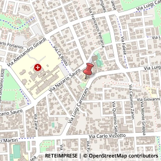 Mappa Via Luigi Carozzani, 29, 30027 San Donà di Piave, Venezia (Veneto)