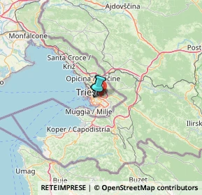 Mappa 34149 Trieste TS, Italia (55.07273)