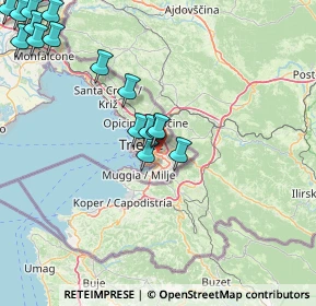 Mappa 34149 Trieste TS, Italia (22.07944)