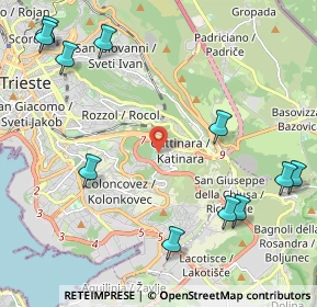 Mappa 34149 Trieste TS, Italia (2.80273)