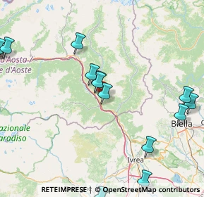 Mappa Frazione Machaby, 11020 Arnad AO, Italia (24.8975)