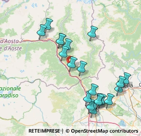 Mappa Frazione Machaby, 11020 Arnad AO, Italia (16.575)