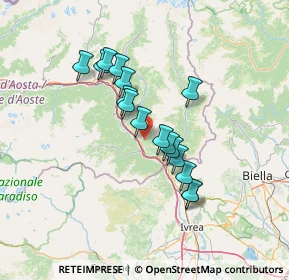 Mappa Frazione Machaby, 11020 Arnad AO, Italia (11.06125)