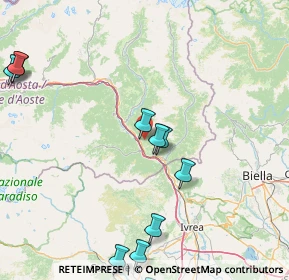 Mappa Frazione Machaby, 11020 Arnad AO, Italia (22.38167)