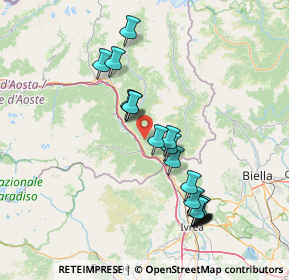 Mappa Frazione Machaby, 11020 Arnad AO, Italia (14.9245)