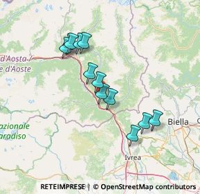 Mappa Frazione Machaby, 11020 Arnad AO, Italia (12.33)