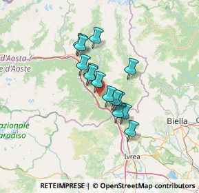 Mappa Fraz Machaby, 11020 Arnad AO, Italia (9.15429)