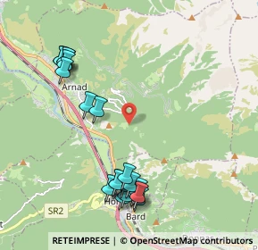 Mappa Fraz Machaby, 11020 Arnad AO, Italia (2.309)