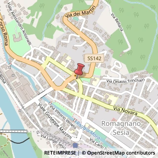 Mappa Piazza XVI Marzo, 5, 28078 Romagnano Sesia, Novara (Piemonte)