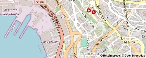 Mappa Trieste
