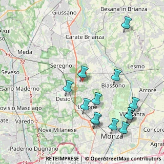 Mappa Via Lecco, 20851 Lissone MB, Italia (4.70769)