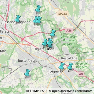 Mappa Via G. Matteotti, 21050 Marnate VA, Italia (3.92545)
