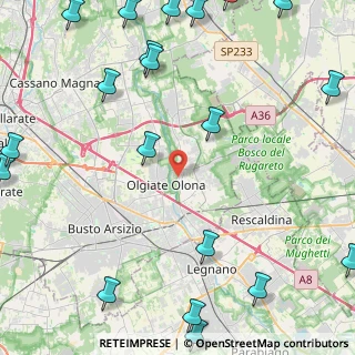 Mappa Via Giacomo Matteotti, 21050 Marnate VA, Italia (6.848)