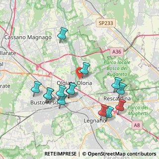 Mappa Via G. Matteotti, 21050 Marnate VA, Italia (3.95286)